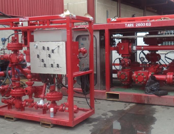 Rigging up of pressure irons2