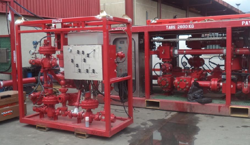 Rigging up of pressure irons2